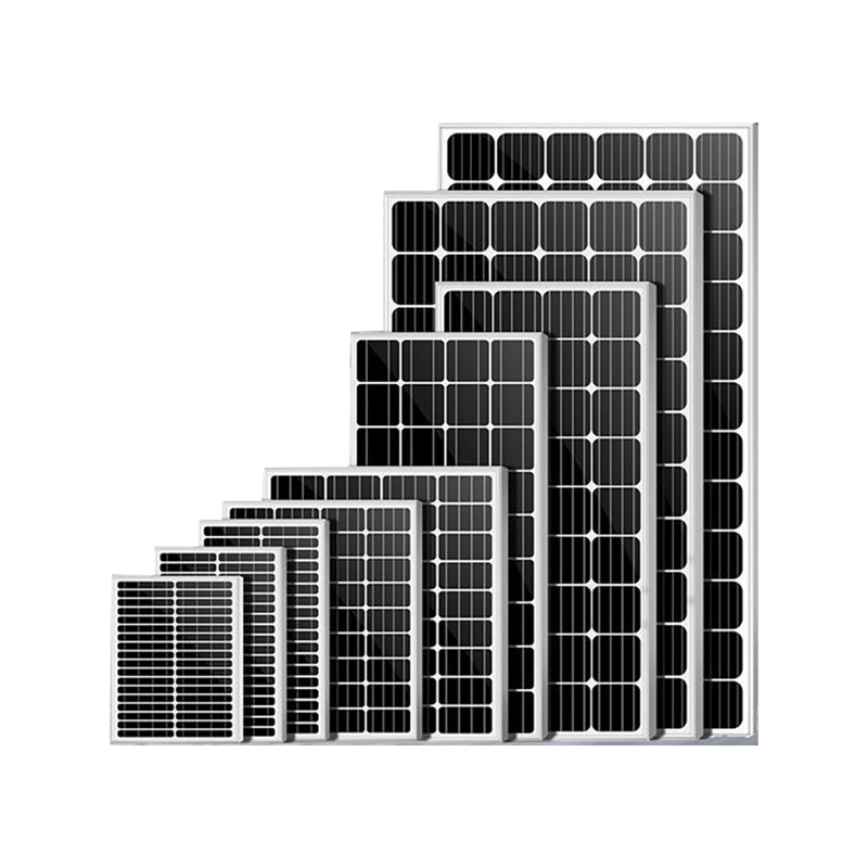 لوحة شمسية أحادية البلورة بقوة 100 وات -- 1190*450*30 مم