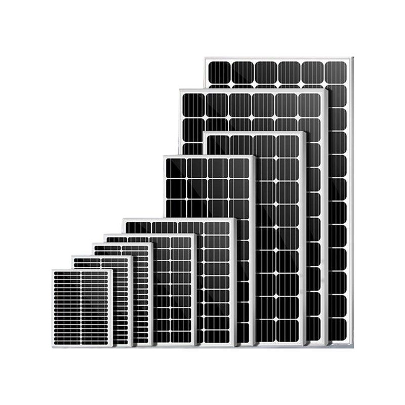 لوحة شمسية أحادية البلورة بقوة 55 وات -- 790*395*30 مم