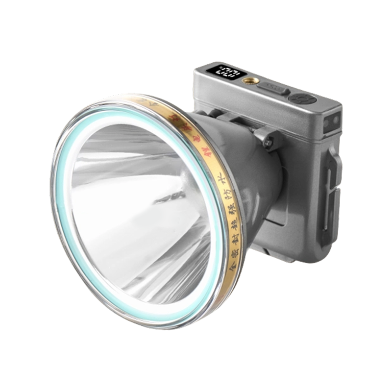 مصباح أمامي بمستشعر ثلاثي المقاومة من البوليمر P55 بسعة 5000 مللي أمبير في الساعة