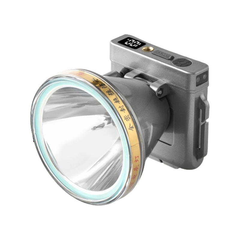 مصباح أمامي بمستشعر ثلاثي المقاومة من البوليمر X10 بسعة 5000 مللي أمبير في الساعة