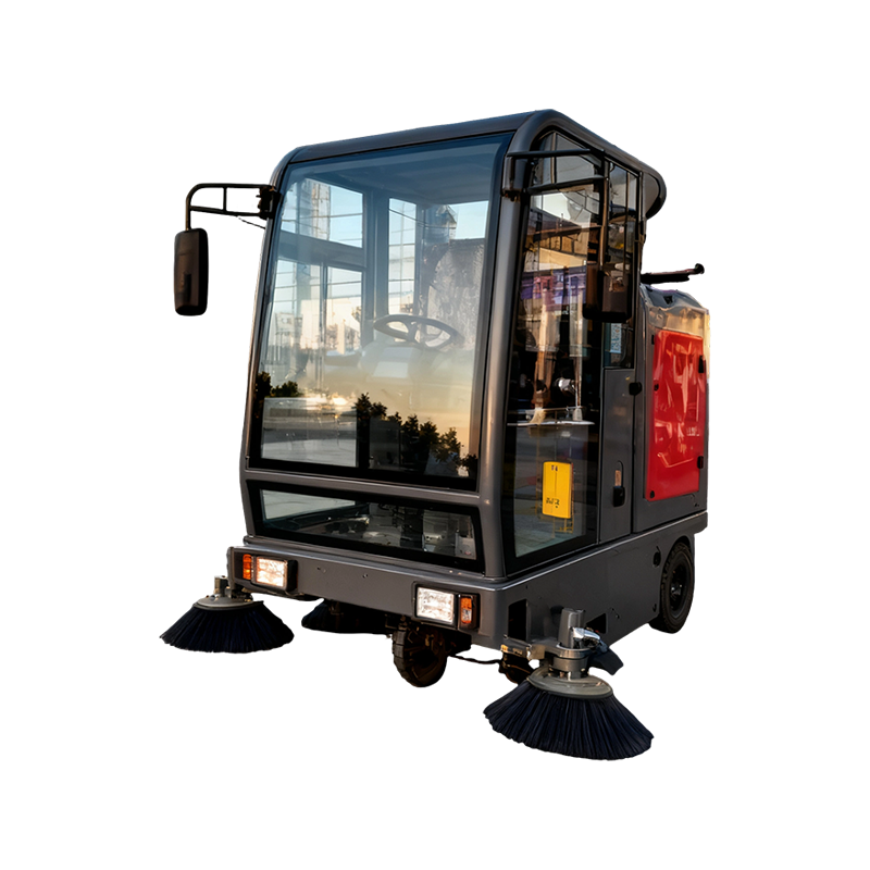 قاعدة عجلات 1450 مم، 12متر مربع (منفاخات شفط مزدوجة)، آلة كنس كهربائية - موديل 2200