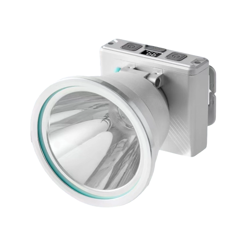 10000لومن 9000ملي أمبير-ساعة رأس ألومنيوم ليزر مدفع بطارية ليثيوم ثلاثية للمصابيح الأمامية