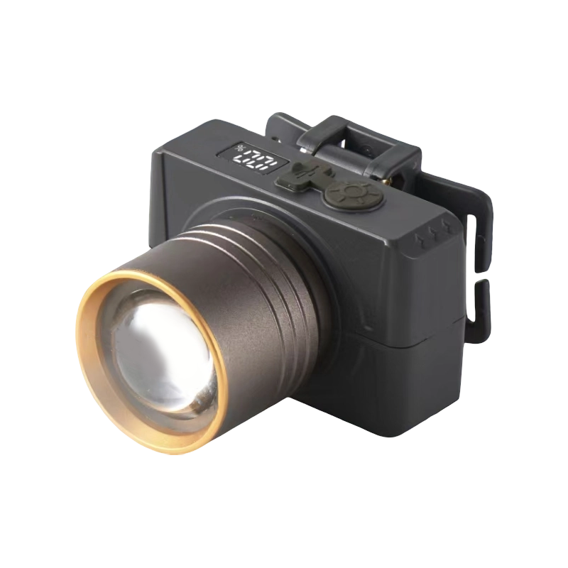 7000لومن 4800ملي أمبير-ساعة كشافات بطارية ليثيوم مزدوجة قابلة للتركيز