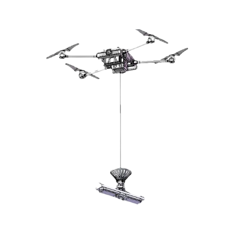 نظام التنظيف الكهروضوئي الذكي بدون طيار على ارتفاعات منخفضة بدون طيار